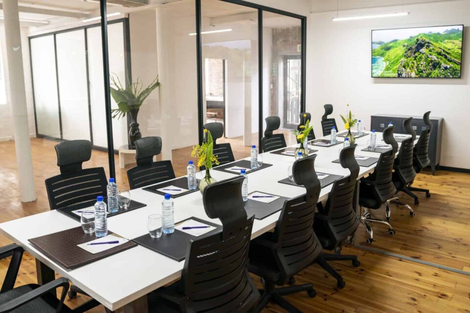 neighbourgoods boardroom at the old biscuitmill conference and events